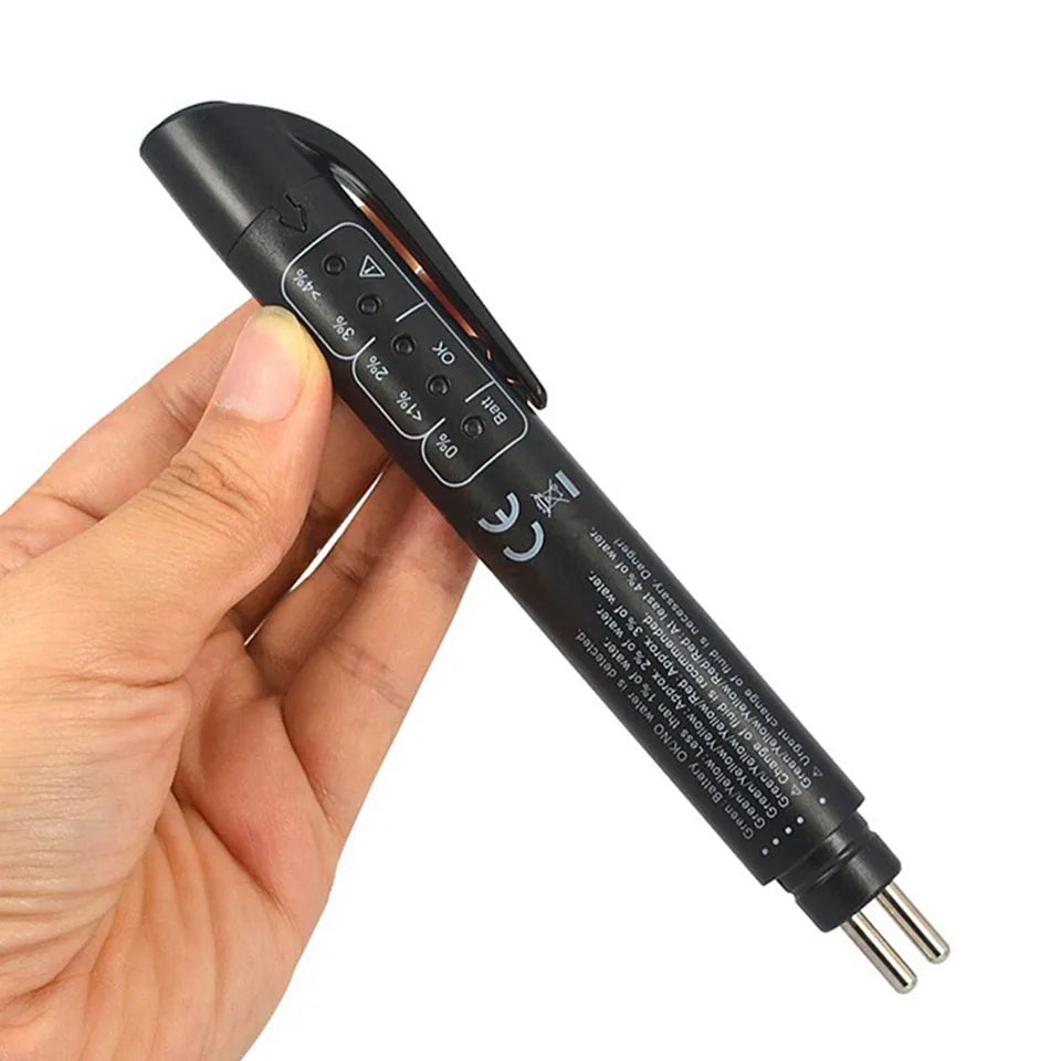 New Best Brake Fluid Tester LED Car Vehicle Auto Automotive Testing Tool fluid tester Car Brake Fluid Tester Pen in stock