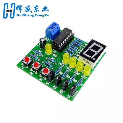 Decoding Display Electronic Manufacturing Loose Parts Training and Teaching Kit DIY Welding Matching Skills Simulation