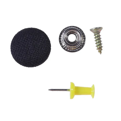 30/60Pcs Car Interior Roof Buckles Headliner Ceiling Cloth Fixing Screw Care Fabric Buckle Rivets Retainer Cap Repair Automotive