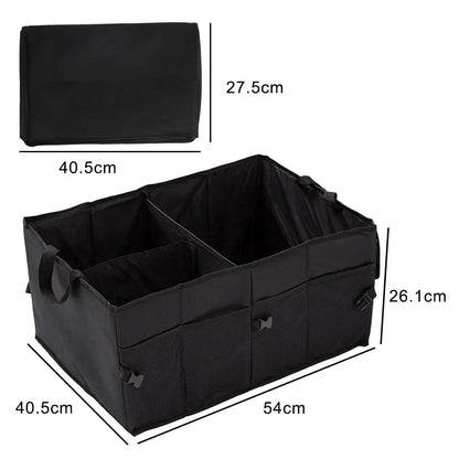 Big Capacity Collapsible Car Storage Box Trunk Cargo Case Repair Tools Holder Auto Organizer Automotive Accessories Universal