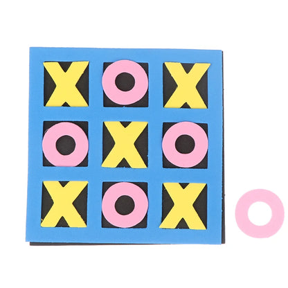 1PC Parent-Child Leisure Board Game Jiugongge XO Chessboard Funny Developing Intelligent Educational Tic Tac Toe Toy Kids Gift