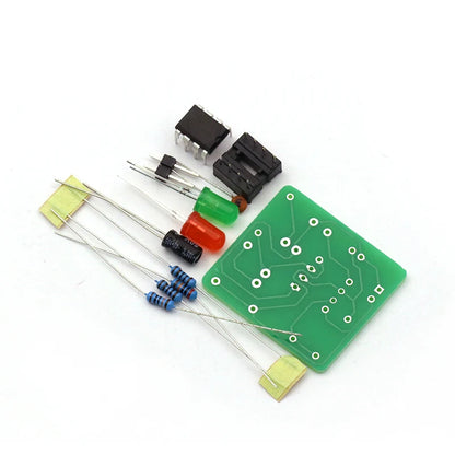 NE555 Two-Color Flash Parts Flashing Light Kit Fun Electronic Training Welding Diy Maker Production