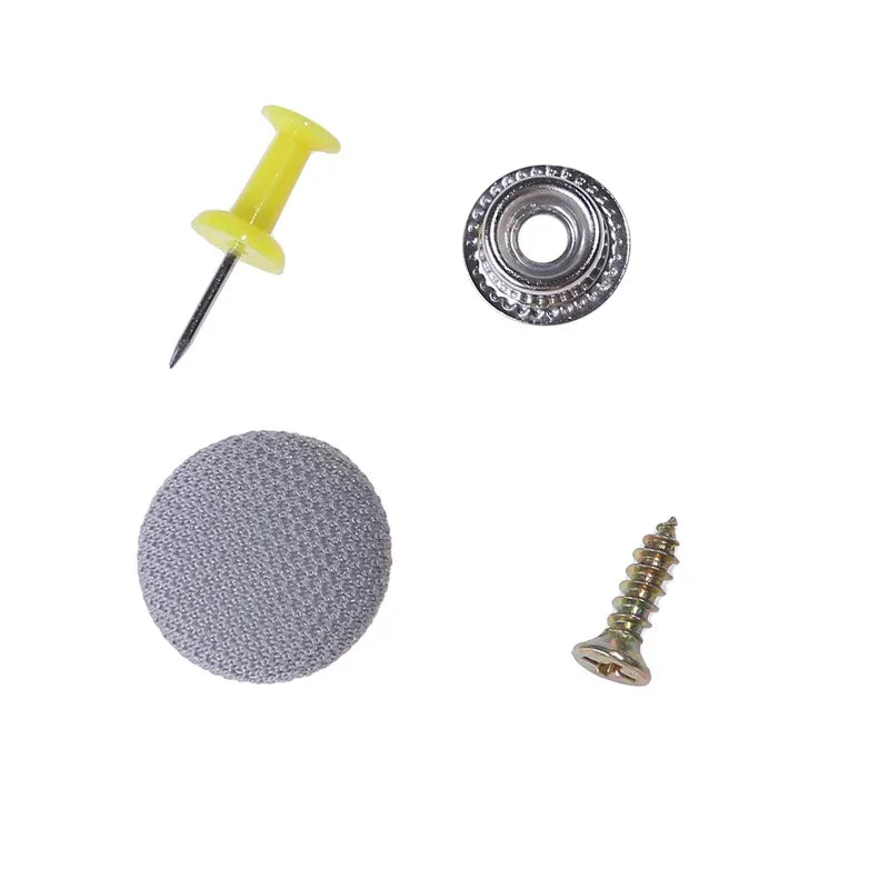 30/60Pcs Car Interior Roof Buckles Headliner Ceiling Cloth Fixing Screw Care Fabric Buckle Rivets Retainer Cap Repair Automotive