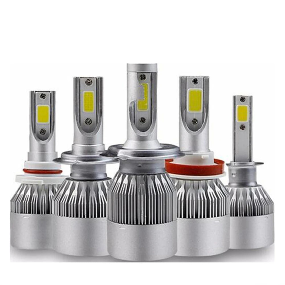 2pcs Led Bulb C6 h7 Automotive Led for Car Headlight H10 H4  H8 H9 H11 H13 9004 9005 9006 9007 880 H27 Lenses for Headlights