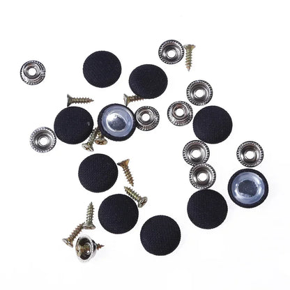 30/60Pcs Car Interior Roof Buckles Headliner Ceiling Cloth Fixing Screw Care Fabric Buckle Rivets Retainer Cap Repair Automotive