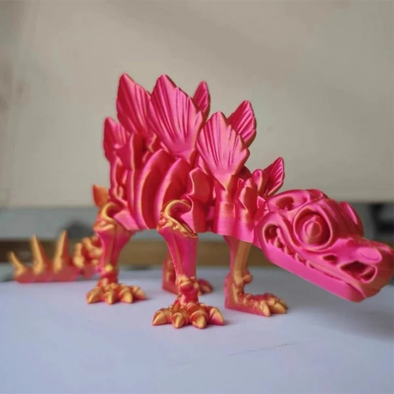 3D Printing Child Toys Collectible Dinosaurs Joint Movable Model Novelty Adult Toy Anti-stress Figurine Miniature Gift Desk