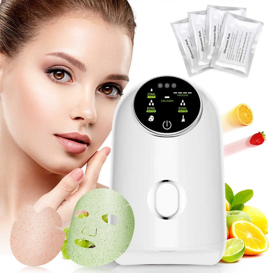 DIY Face Mask Maker Electric Automatic Fruit Natural Vegetable Collagen Mask Machine Smart Self-made Mask Facial Beauty Device