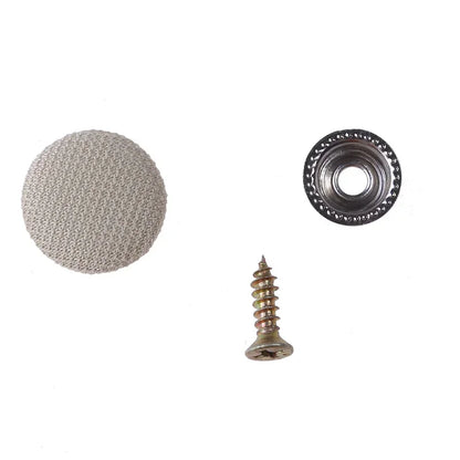 30/60Pcs Car Interior Roof Buckles Headliner Ceiling Cloth Fixing Screw Care Fabric Buckle Rivets Retainer Cap Repair Automotive