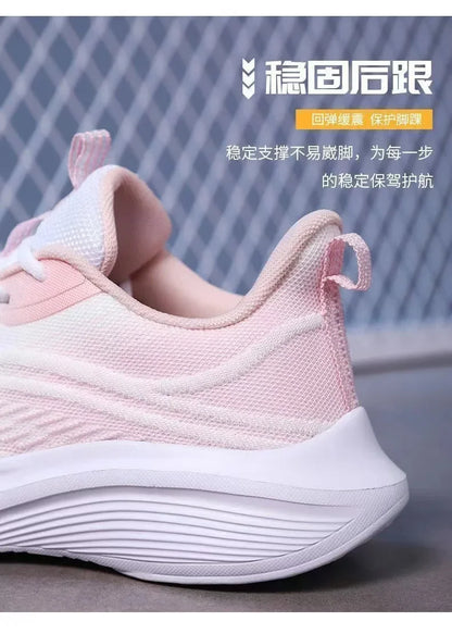 2024 Spring New Ultra-light Running Shoes Sports Women's Shoes Mesh Non-slip Breathable Soft-soled Lightweight Casual Shoes