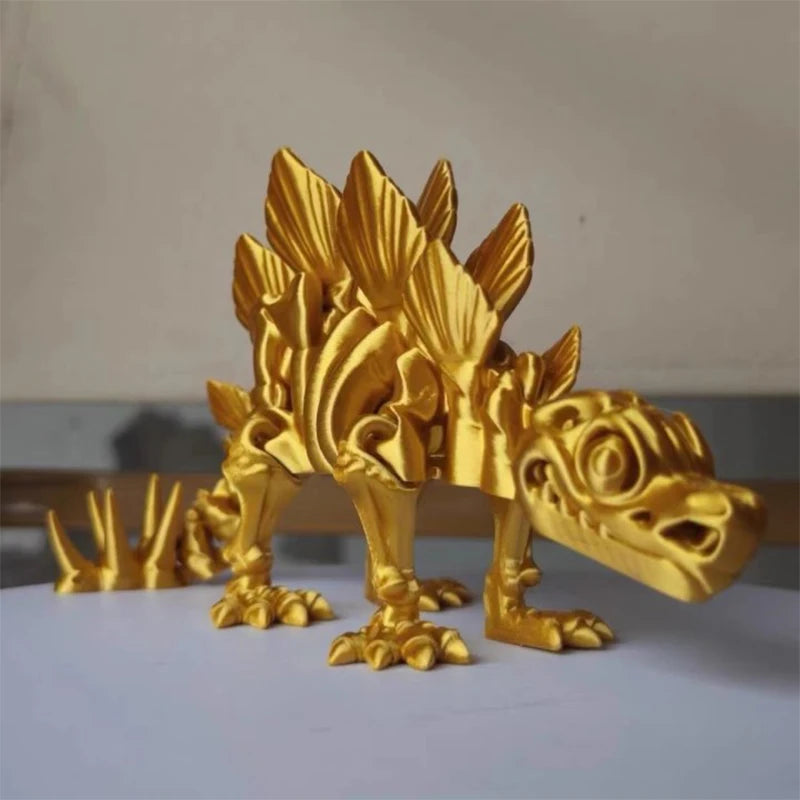 3D Printing Child Toys Collectible Dinosaurs Joint Movable Model Novelty Adult Toy Anti-stress Figurine Miniature Gift Desk