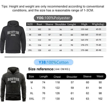 America New York City Letter Hoodie Men Warm Spring Autumn Man Hoodies Casual Fleece Pullover Clothing