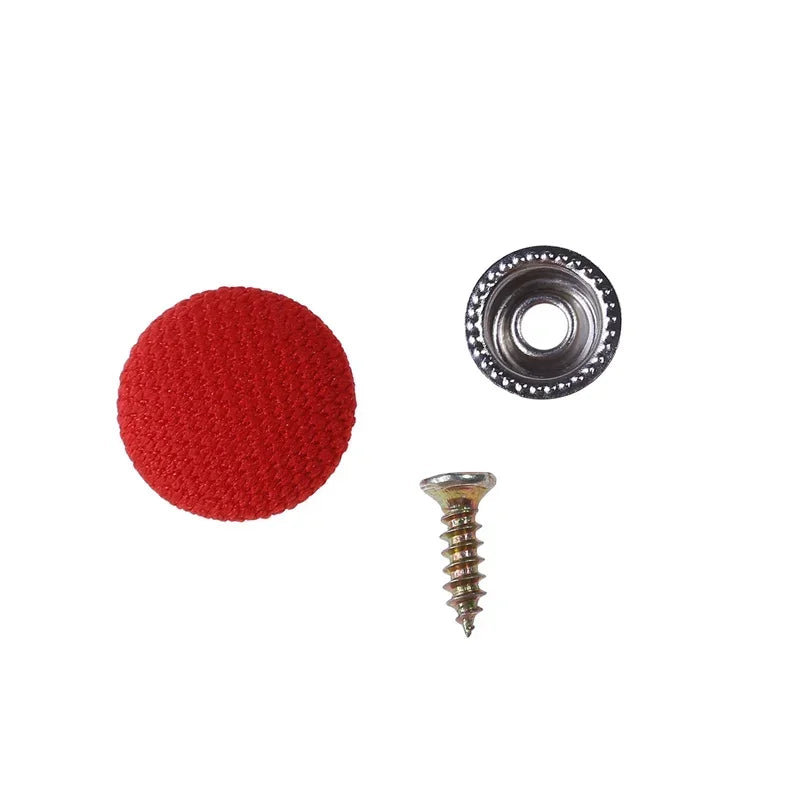 30/60Pcs Car Interior Roof Buckles Headliner Ceiling Cloth Fixing Screw Care Fabric Buckle Rivets Retainer Cap Repair Automotive