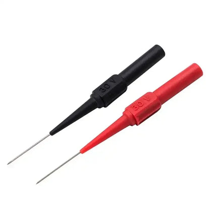 10Pcs 30V Diagnostic Tools Multimeter Test Lead Extention Back Piercing Needle Tip Probes Car Automotive Test Probe Kit 0.7MM