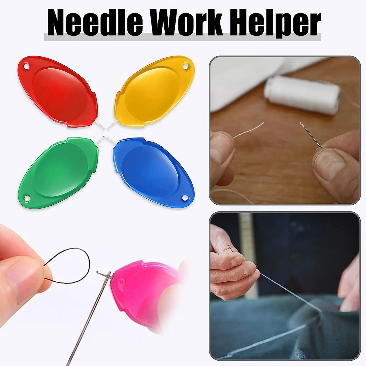 5/10Pcs Easy Automatic Needle Threader Elderly Guide Needlework Accessory DIY Home Hand Machine Sewing Tools