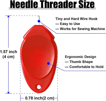 5/10Pcs Easy Automatic Needle Threader Elderly Guide Needlework Accessory DIY Home Hand Machine Sewing Tools